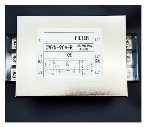 Filtro de potencia trifásico 380V soluciona caídas de tensión y bloqueos de maquinaria de 60A