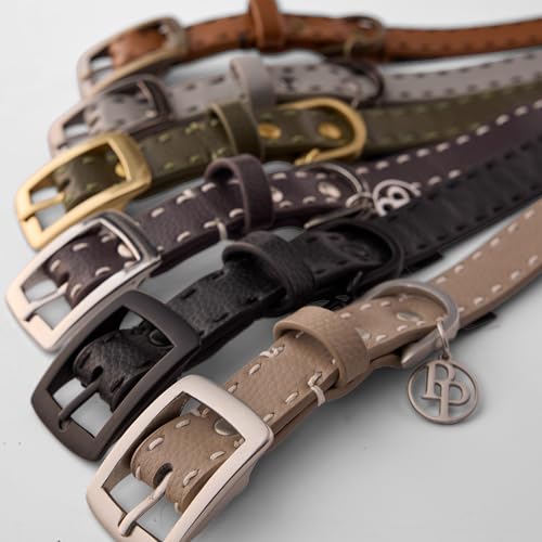 Pet Passion Rein Dog Collar, Vegan Leather, Black Beauty, X-Large by Pet Passion - Used condition - Image 6