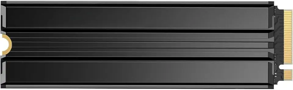 SSD NVMe M.2 2TB PCIe Gen4 Leitura 7400MB/s Gravação 6500MB/s Dissipador Integrado