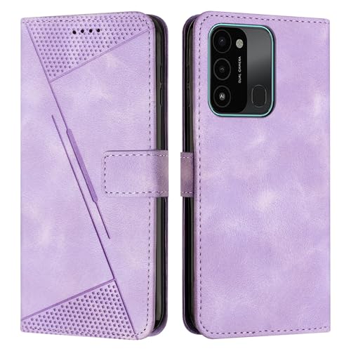 Coque Tecno Spark GO 2022 Étui Rabat Anti-Chute avec Porte-Carte