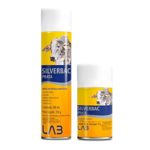 Mata Bicheiras Pearson Silverbac Prata Aerossol 300 mL
