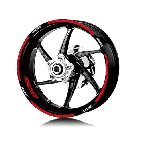 Autocollants roue réfléchissants pour rouler de nuit en BMW F900XR