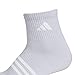 adidas Unisex Kids Quarter Ankle Socks for Boys and Girls Youth (6-Pack) Superlite Breathable and Lightweight