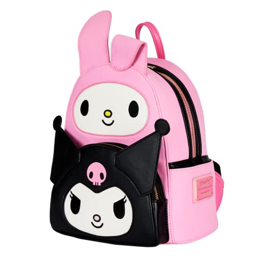 Loungefly Sanrio Hello Kitty My Melody Kuromi Double Pocket Adult Womens Double Strap Shoulder Bag Purse #TOP1