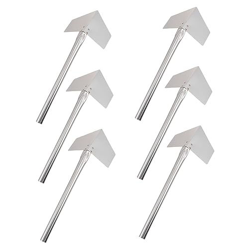 HAMPPLIES 6 Pezzi Spatole Angolari in Acciaio Inossidabile per Cartongesso Cazzuola per Stucco con Impugnatura Ergonomica Interni Strumento per Intonaco Muro Facile da Usare e Resistente