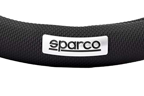 Sparco SPC1113GR Coprivolante C1113 Nero/Grigio Universale Auto - 4