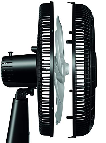 Ventilador Coluna 40cm Super Turbo 8 Pás, Mondial, Preto/Prata, 140W, 220V - VTX-40C-8P