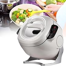 Pot Stirrer Automatic,Stir-Fry Machine Cooker with 360 Rotating and 3D All-Round Heating