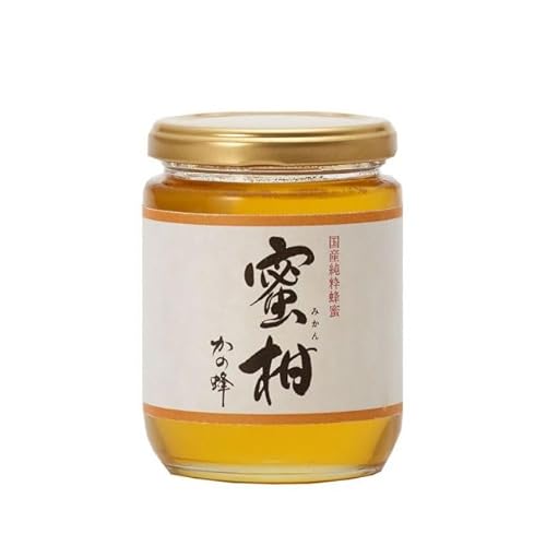 [国産]かの蜂 みかん蜂蜜[300g] 福岡県八女市で収獲した完熟みかん蜂蜜 保存食 防災グッズ
