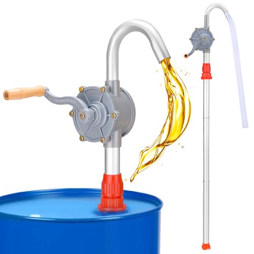 55 Gallon Drum Pump Barrel Pump Manual Lever Action Barrel Pump for Diesel Kerosene Motor Oil Transfer (7131-FANG-1)