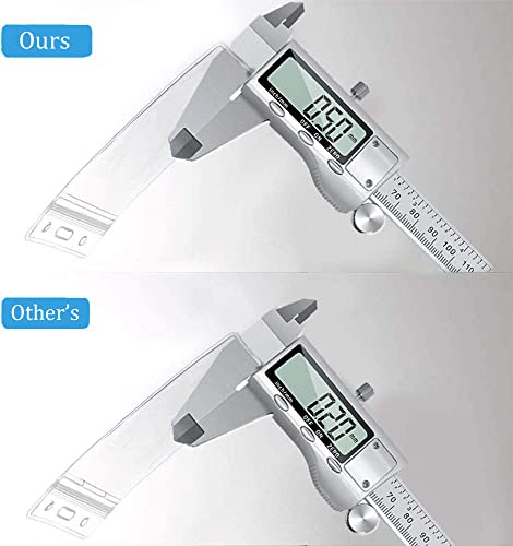 50 Pcs Badge Holders And Metal Clips Clear Plastic Horizontal Name Tag Holders With Clips Id Badge Holder With Metal Clips #TOP2