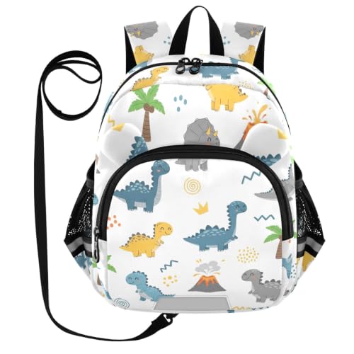 Sac à dos avec laisse dinosaure pour enfant de taille Small