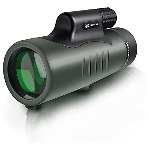 Monokular Teleskop 12x50, HD Zoom Kompaktes Einzelfernglas für Smartphone Cover