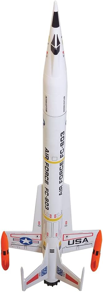 Estes 1250 Interceptor Flying Model Rocket Kit for 12 years old and up with Adult Supervision for under 12