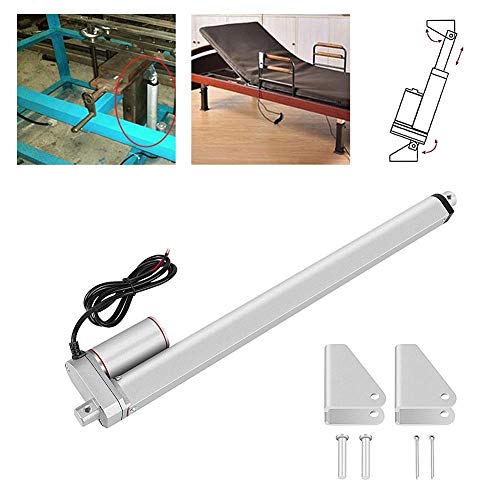 Linearantrieb,Linear Actuator 350mm Hub Hochleistungs 750N Gerade Elektrischer Linearantrieb 24V Linearmotor Lineartechnik Linear Actuator Motor