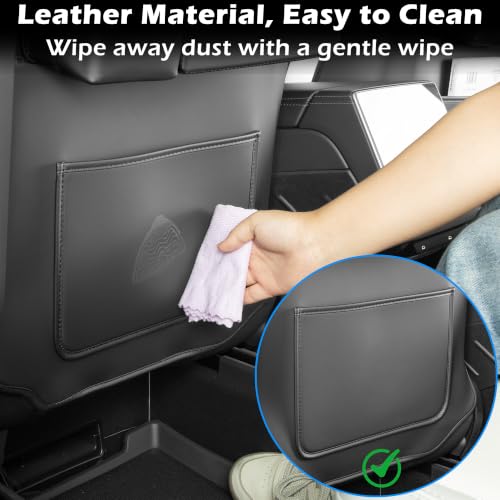 Image of TOPABYTE Seat Back Kick Protector Organizer for Tesla Model Y Model 3