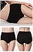 UMMISS Women's Underwear,Cotton Control Solid High Waist Brief No Muffin Top Panties,Multi,XL