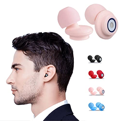 Tapones Silicona Oidos Ruido para Dormir - Tapones Reductores de Ruido Para Dormir - Protección auditiva de silicona Cancelación de Ruido - Kaleki Cover