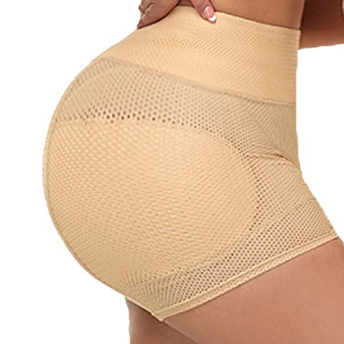 LYGSWDB Bragas de Control Acolchadas para Mujer, Moldeadoras de Cadera, Almohadillas Laterales para el Cuerpo, Pantalones Cortos para Verano