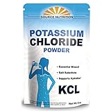 Source Nutrition Potassium Chloride Powder - Supports Hydration and Fluid Levels, Table Salt Substitute, Excellent Source of Potassium - KCL Supplement (8 oz.)