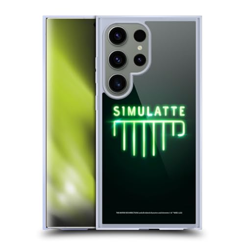 Coque en Gel The Matrix Resurrections pour Samsung Galaxy S24 Ultra Compatible MagSafe Coque Souple