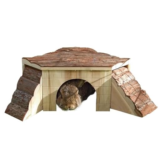 Kerbl Maisonnette pour Rongeurs Nature 37x37x16 cm