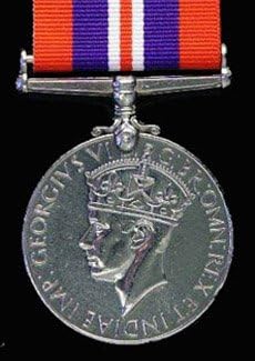 Great Britain British WW2 War medal