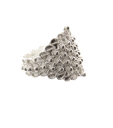 Bague sarde Campidanese argent 4 fils bague légère anti allergie