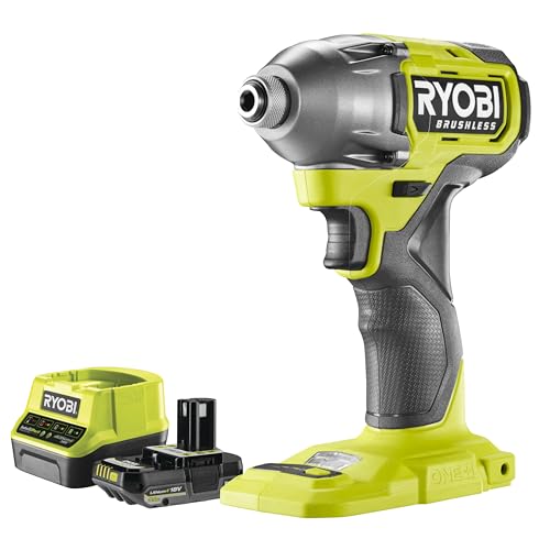 Visseuse à chocs RYOBI 18V pour visser dans le bois dur sans forcer