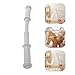OUNONA Universal Plastic Rocking Horse Replacement Handle 9.84 Inch Threaded Grip for Children Toy Horse Indoor Outdoor Play Comfortable Non-Slip