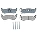 ACDelco 17D998CH Professional Ceramic Rear Disc Brake Pad Set
