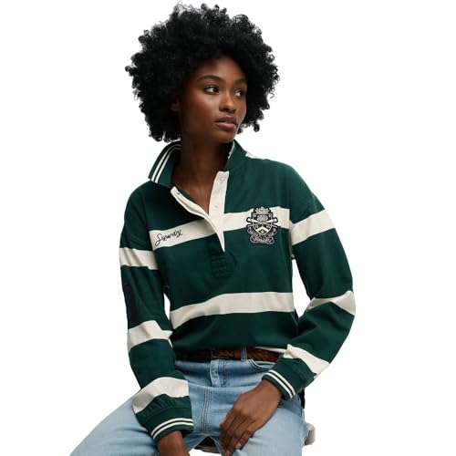 Polo Superdry Haut de rugby à rayures Crest US 10 - vue 3