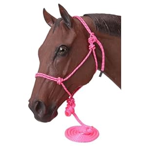 Tough 1 Poly Rope Tied Halter with Lead