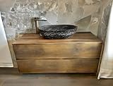 Spedizioni con cassa in legno su bancaletto su misura..