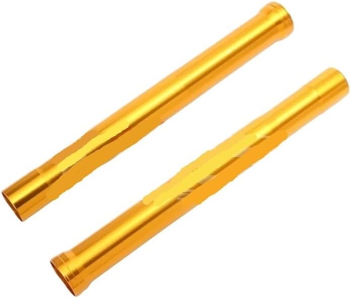 Motorcycle Fork Accessories/Black Front Outer Tubes Pipes FOR YMH YZF-R1 2004-2006 5VY-23136-10-00 482mm×18.98(GOLD)