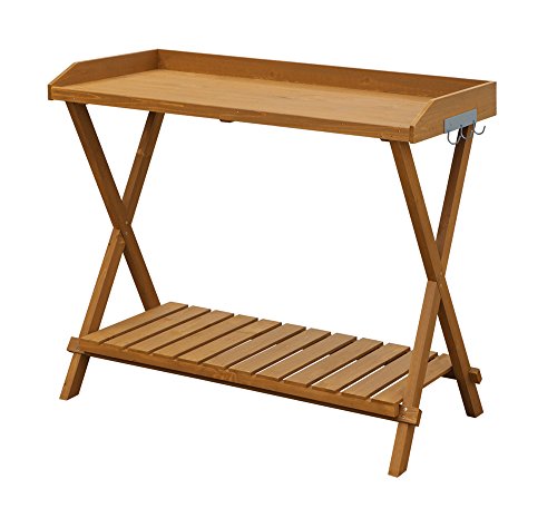 Convenience Concepts Potting Bench, Light Oak