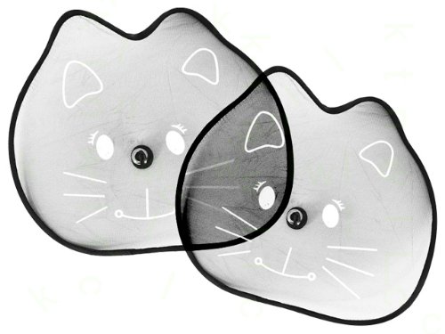 Spring Sun Shade for Cars - Kitty Cat