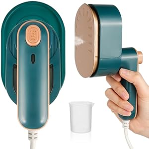 Euakee EE-ZDGTJ Mini Dampfbügeleisen Grün