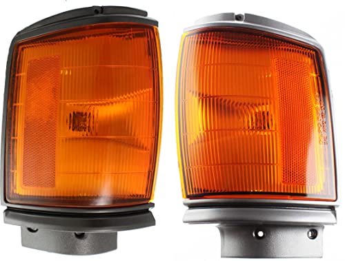 Garage-Pro Corner Light SET Compatible with Toyota Pickup 1987-1988 Driver and Passenger Side Halogen, With bulb(s), RWD (2WD)