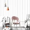 Self-Adhesive Removable Wood Grain Wallpaper, White Peel and Stick Wallpaper 17.5" x 118.1" Plank Contact Paper for Home Wall Decor & Furniture Renovation - 6