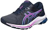 asics schuhe gel lyte FLYTEFOAM-Technologie ASICS Damen GT-1000 10 Straßenlaufschuhe, French Blue Digital Grape, 39.5 EU