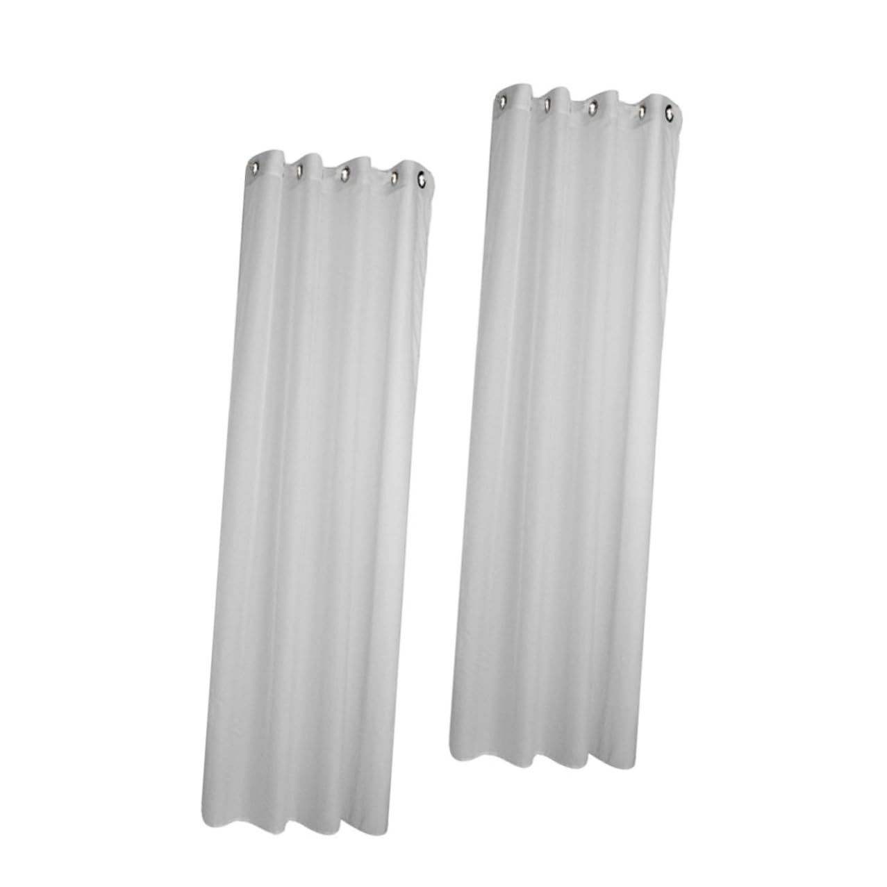 Voilages transparents mousseline blanche pour stopper le vis-à-vis