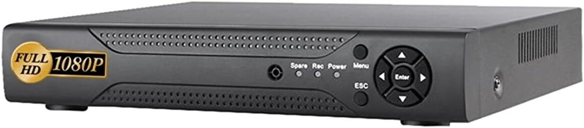 Rose 8 Channel Ahd Security Camera Recorder - Digital Video Recorder - H265 - HDMI, VGA, Video Out - USB, Rs-245 - 128 GB
