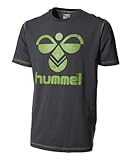 hummel Herren Trikot Classic Bee Baumwoll T-shirt, dunkelgrau, S, 07-761, 2600