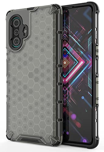 Image of Glasgow Back Case Cover Designed for Poco F3 GT - Black