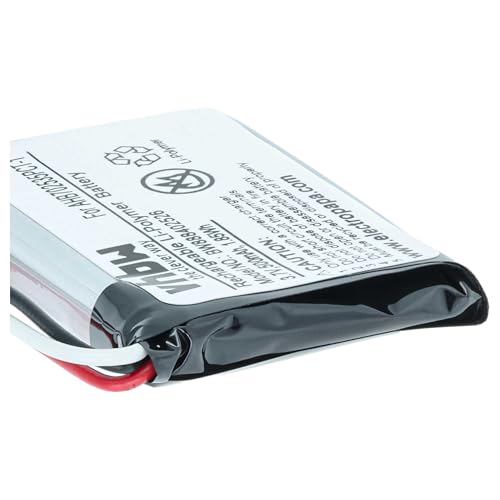 vhbw Batterie Compatible avec Sennheiser Momentum True Wireless, Momentum 3 Wireless Casque Audio, écouteurs sans Fil (500mAh, 3,7V, Li-polymère)