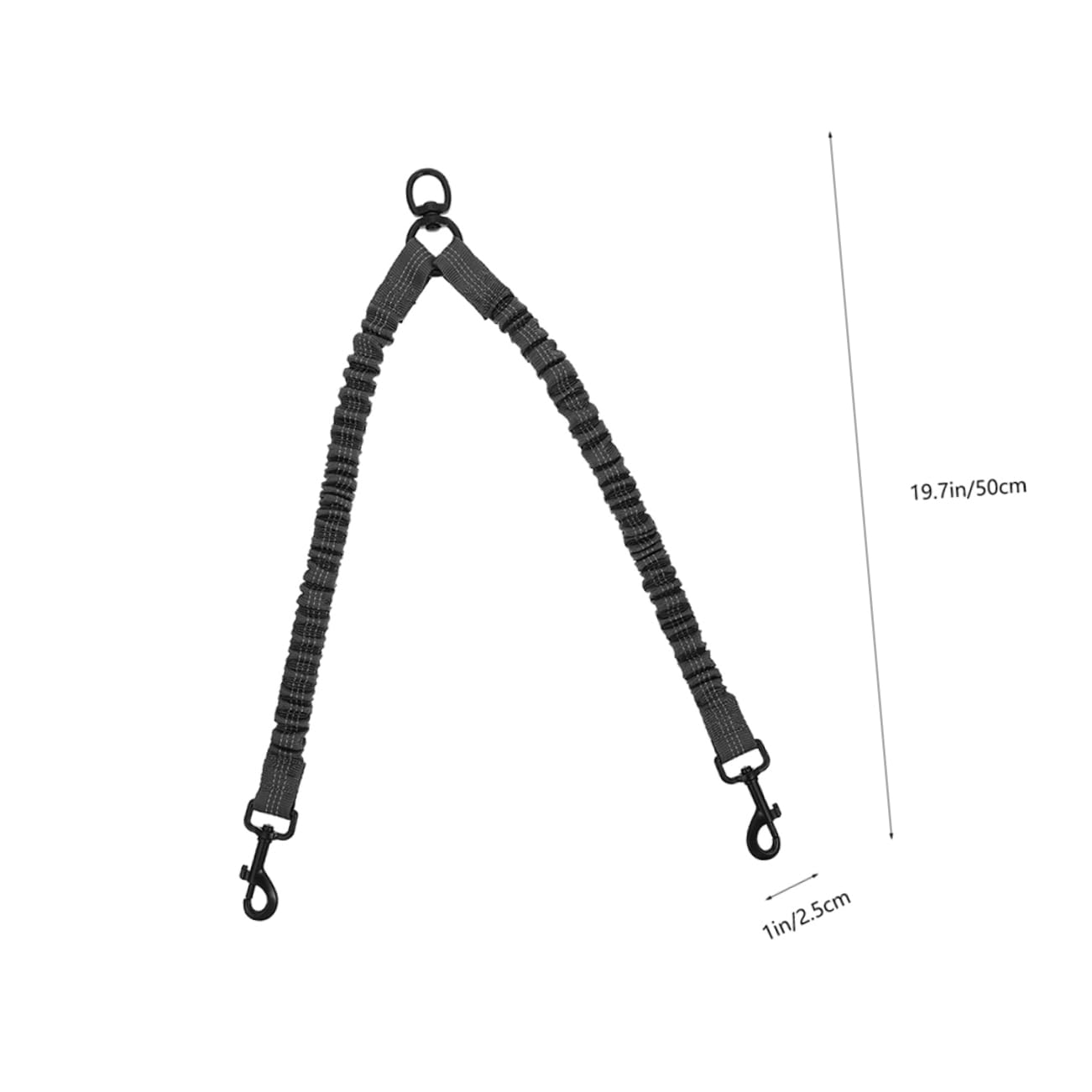 3pièces Laisse Double pour Chien Solide Et Réfléchissante pour Promenade Extérieure Portable Et Confortable pour Chiot