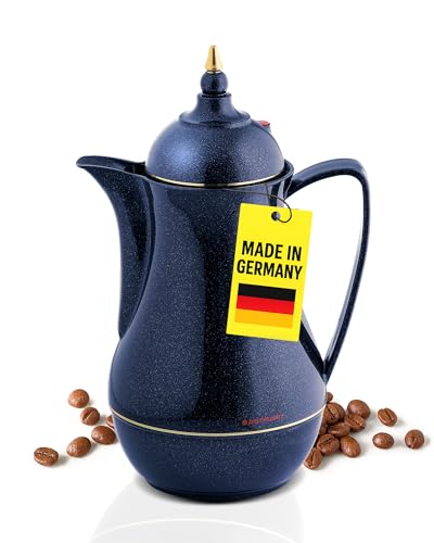 ROTPUNKT Isolierkanne 1L - Premium Kaffekanne Made in Germany I Hält bis zu 24 Std heiß I Warmhaltekanne für Kaffee und Tee (SEMA 911, Sparkling Nightsky) ROTPUNKT Isolierkanne 1L - Premium Kaffekanne Made in Germany I Hält bis zu 24 Std heiß I Warmhaltekanne für Kaffee und Tee (SEMA 911, Sparkling Nightsky)