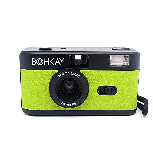 Cámara analógica 35mm BOHKAY reutilizable para evitar fotos digitales borrosas 5