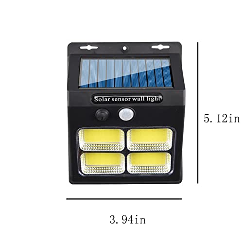 Gosuguu 96 Led Solar Outdoor Lights, Motion Sensor Solar Outdoor Lights 3 Modes Water-Proof Wall Security Lights For Yard, Garden,Patio (Type B) #TOP6